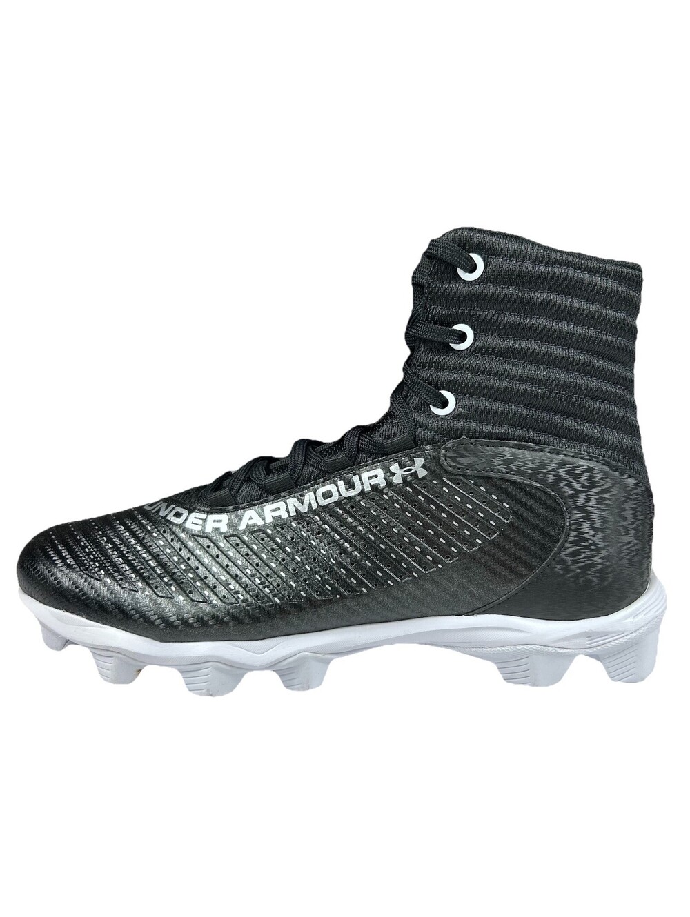 Under Armour Highlight Fran RM 2.0 Football Cleats Mens Size 9 Black White New